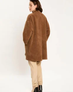 Femme Lauren Vidal Vestes, Blousons^Manteau Zana camel