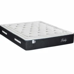 Matelas Mémoire de forme Privilège anthracite/blanc - 140x200 cm-Bellecour New