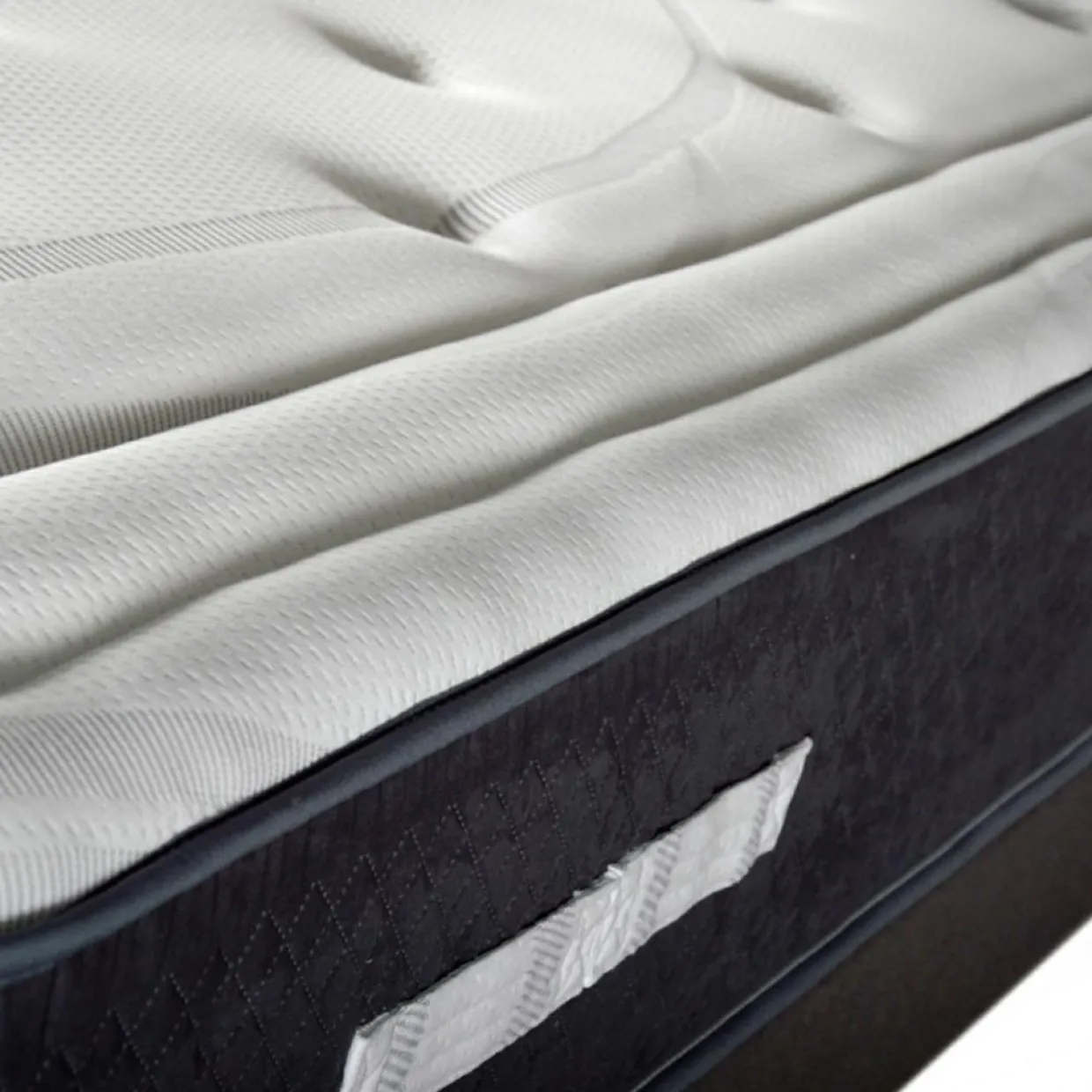 Matelas Mémoire de forme Privilège anthracite/blanc - 180x200 cm-Bellecour Best