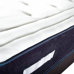 Matelas Mémoire de forme Privilège anthracite/blanc - 90x190 cm-Bellecour Outlet