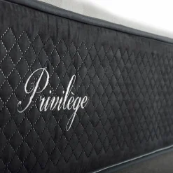 Bellecour Matelas^Matelas Mémoire de forme Privilège anthracite/blanc - 90x200 cm
