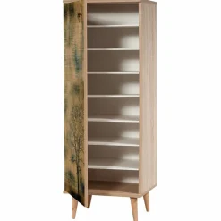 Meuble à chaussure Filinta sonomo - 50x128x38 cm-Wooden Art