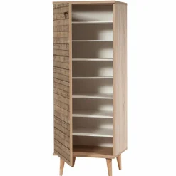 Wooden Art Meubles De Rangement^Meuble à chaussures Filinta multicolore - 50x128x38 cm