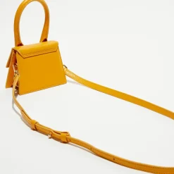 Femme Jacquemus Sacs^Micro sac à main en Cuir Le Chiquito orange - 12x9 cm