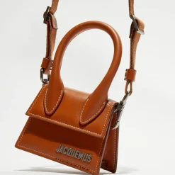 Mini sac à main en Cuir Le Chiquito marron - 12x6 cm-Jacquemus Outlet