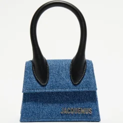 Mini sac à main en Jean Le Chiquito bleu - 12x6 cm-Jacquemus Sale