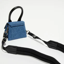 Mini sac à main en Jean Le Chiquito bleu - 12x6 cm-Jacquemus Sale