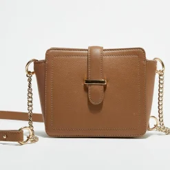 Femme Apologie Studio Sacs^Mini Sac bandoulière en Cuir Lara deserto - 16x13x6 cm
