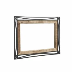 Miroir design Manguier Pondicherry Noir - 104x3x74 cm-Bois & Chiffons Sale