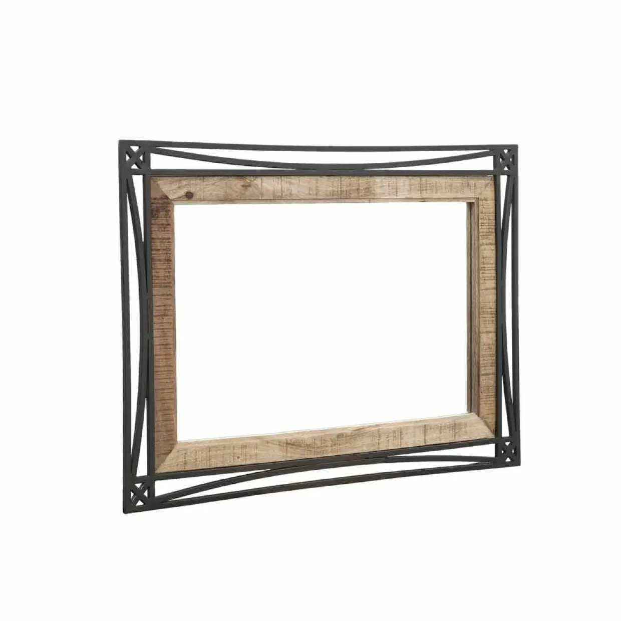 Miroir design Manguier Pondicherry Noir - 104x3x74 cm-Bois & Chiffons Sale