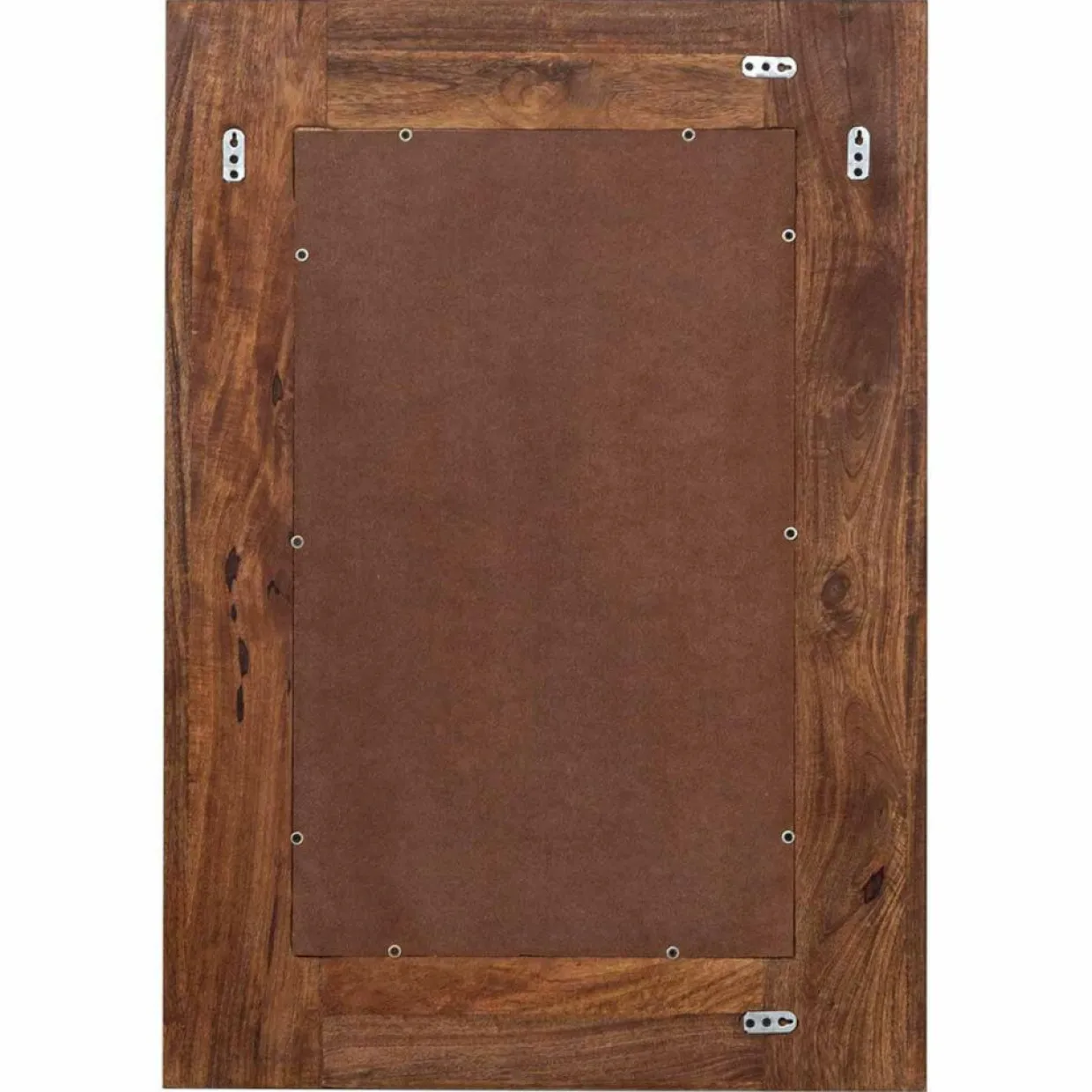 Bois & Chiffons Miroirs^Miroir peau de vache bois sculpté manguier terranova marron - 100x4x70 cm