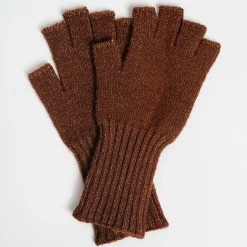 Femme Assuili Gants, Moufles^Mitaines Lola marron