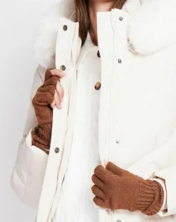 Femme Assuili Gants, Moufles^Mitaines Lola marron