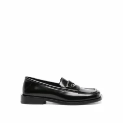 Femme The Attico Mocassins^Mocassins en cuir Amanda noirs