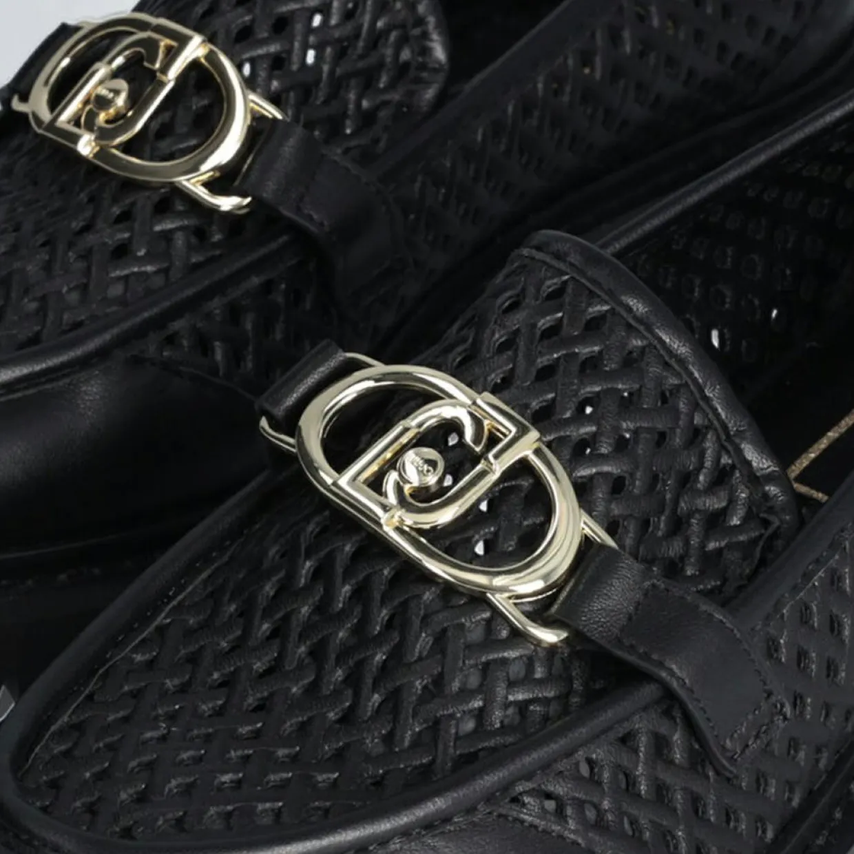 Mocassins en Cuir Cora noirs-Liu-Jo Online