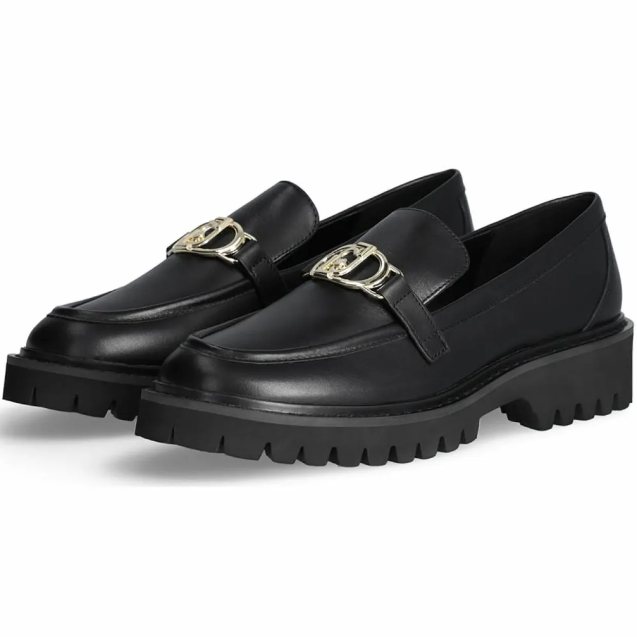 Femme Liu-Jo Mocassins^Mocassins en Cuir Cora noirs
