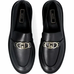 Femme Liu-Jo Mocassins^Mocassins en Cuir Cora noirs