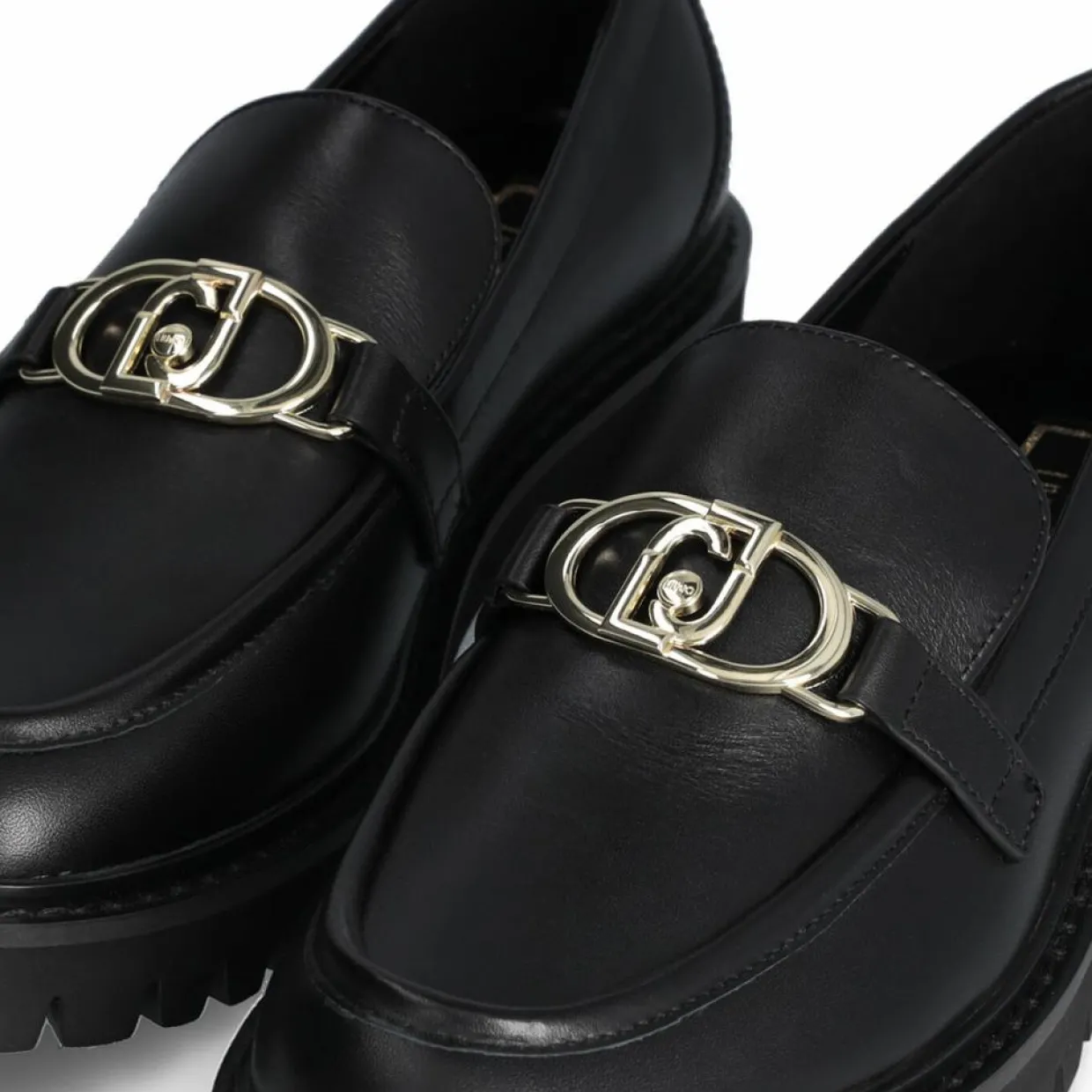Femme Liu-Jo Mocassins^Mocassins en Cuir Cora noirs