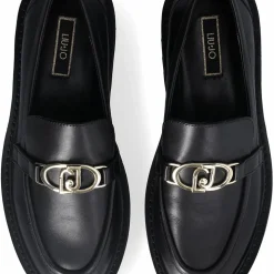 Femme Liu-Jo Mocassins^Mocassins en Cuir Forty noires
