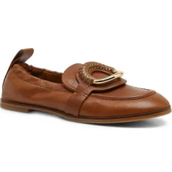 Mocassins en Cuir Hana marron-See by Chloé Discount