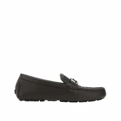 Homme Fendi Mocassins^Mocassins en cuir monogrammé marron