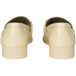 Femme Bottega Veneta Mocassins^Mocassins en Cuir Monsieur écrus