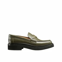 Mocassins en cuir verts-Dior