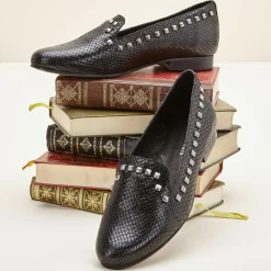 Femme Cosmoparis Mocassins^Mocassins en Cuir Wouma noirs
