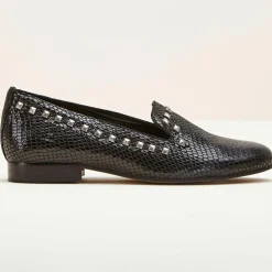 Femme Cosmoparis Mocassins^Mocassins en Cuir Wouma noirs