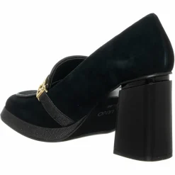 Mocassins en Velours de cuir Nana noirs-Liu-Jo Hot