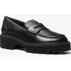 Femme Michael Kors Chaussures Mocassins^Mocassins Holland Lug noirs
