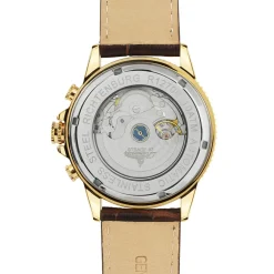 Montre Automatique Homme en Cuir Threeway marron-Richtenburg Outlet