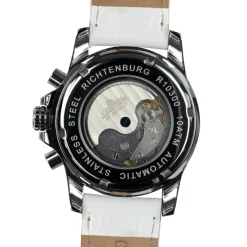 Montre automatique Femme en Cuir Romantica blanche-Richtenburg Clearance
