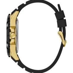 Montre Automatique Homme Bolt en Silicone noire-Guess Hot