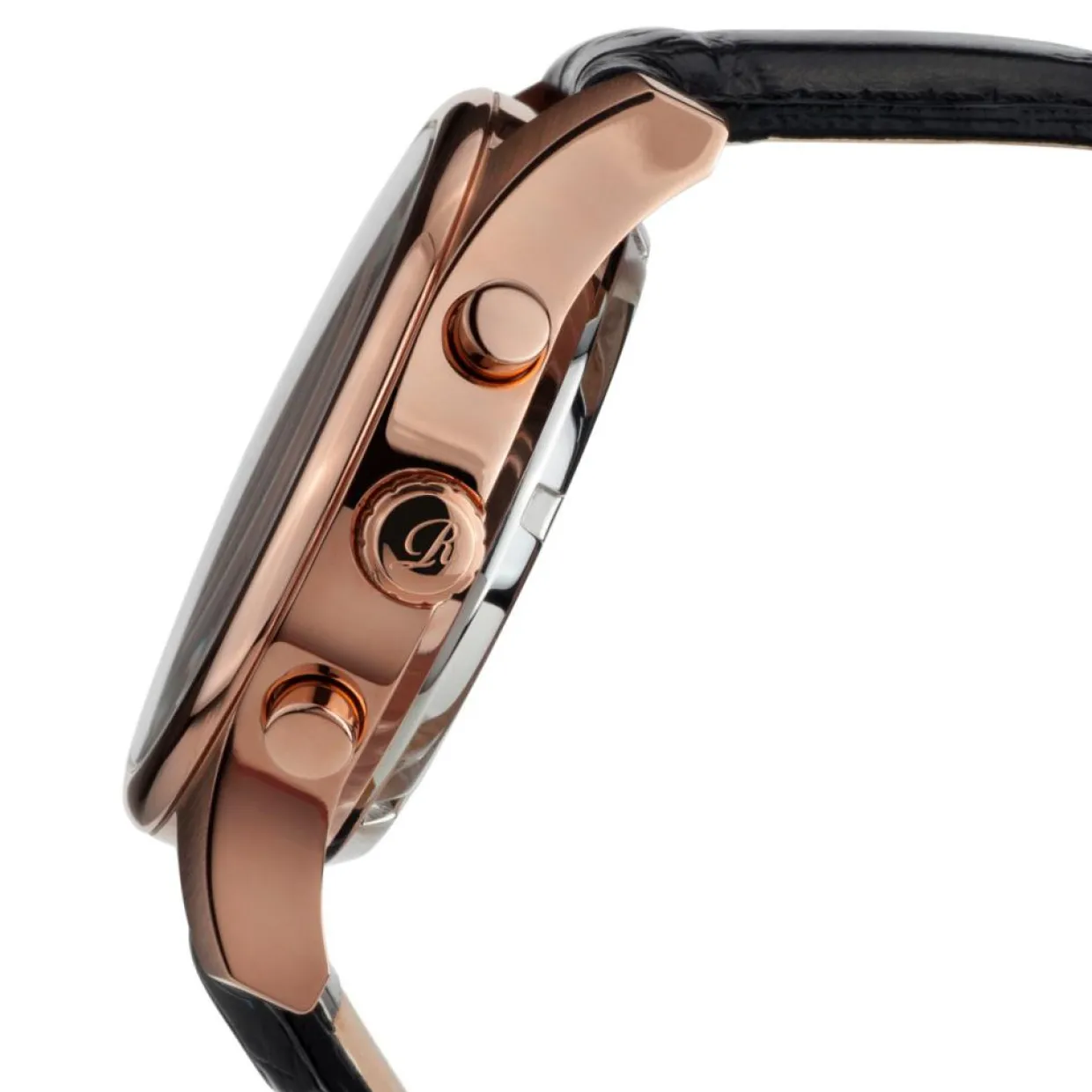 Montre automatique Homme en Cuir Athen noire-Richtenburg Online