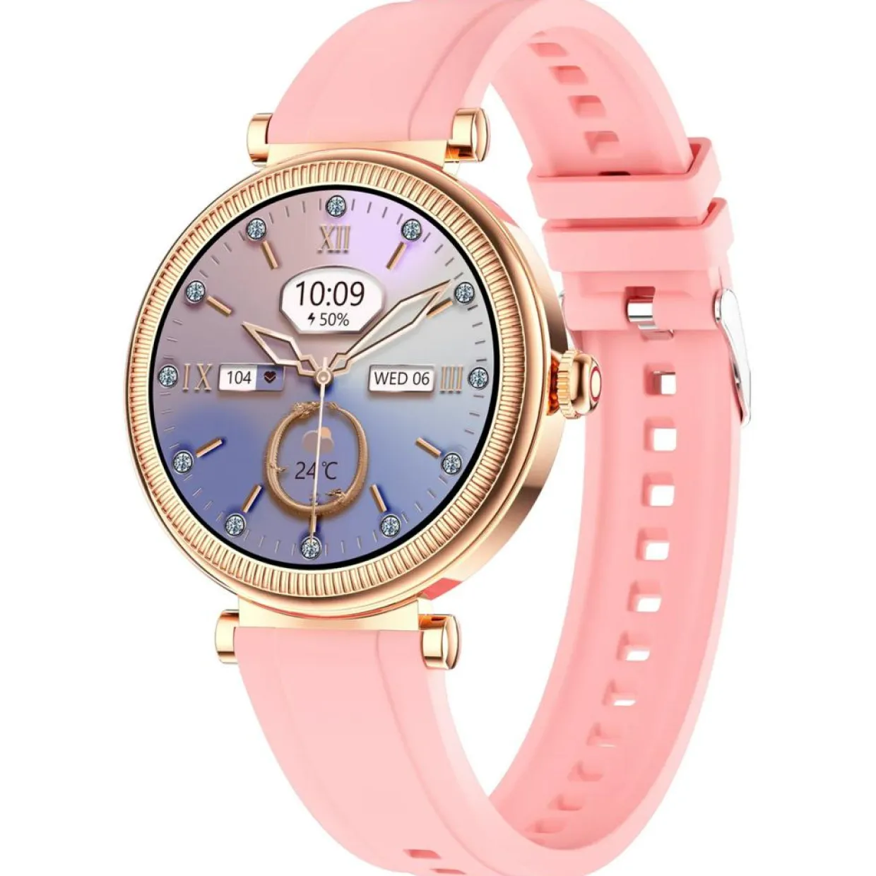 Montre connectée Edition Platine rose-Inkasus Sale
