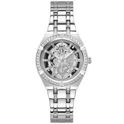 Femme Guess Montres^Montre Femme Allara en Acier argentée