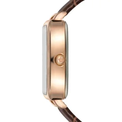 Montre Femme Bay en Cuir marron-Amelia Parker Hot