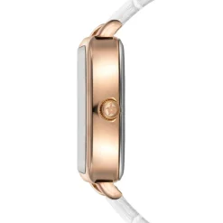 Montre Femme Bay en Cuir blanche-Amelia Parker
