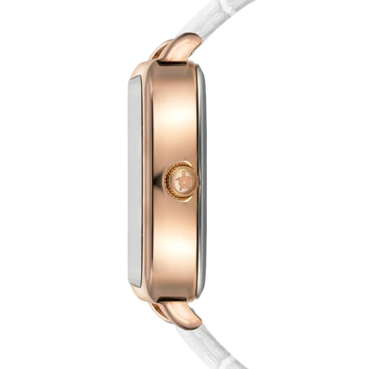 Montre Femme Bay en Cuir blanche-Amelia Parker