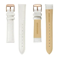 Montre Femme Bay en Cuir blanche-Amelia Parker