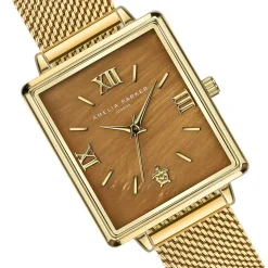 Montre Femme Boracay en Acier dorée-Amelia Parker