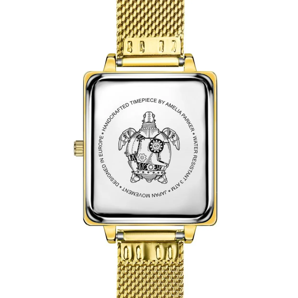 Montre Femme Boracay en Acier dorée-Amelia Parker