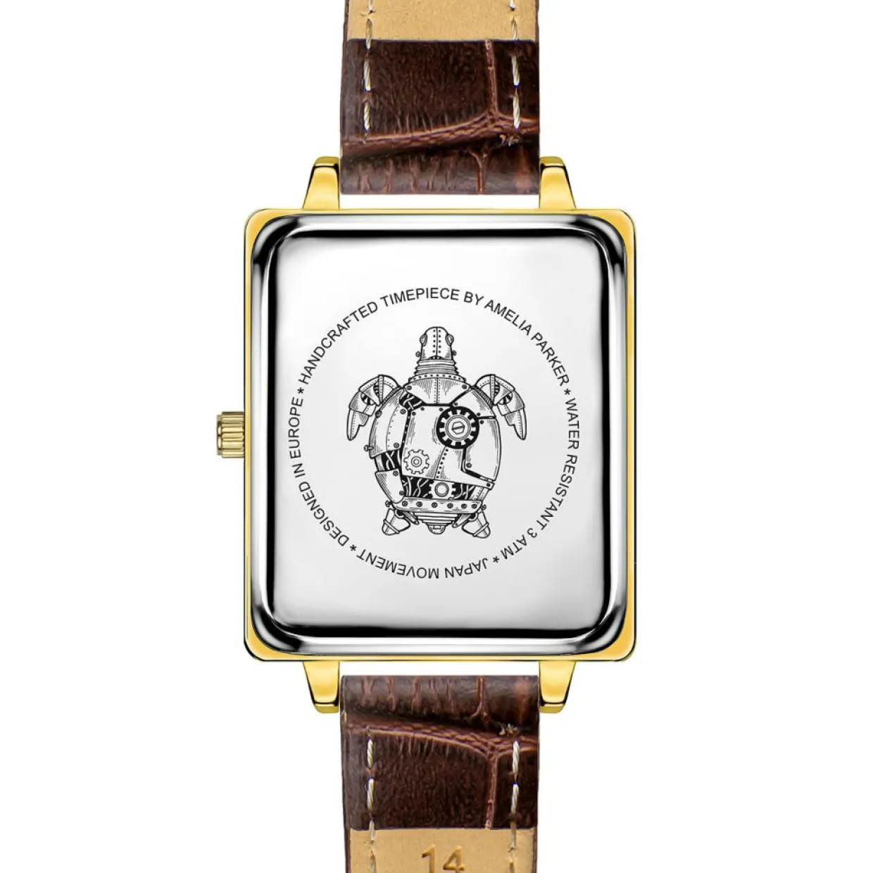Femme Amelia Parker Montres^Montre Femme Boracay en Cuir marron