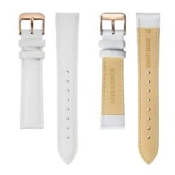 Montre Femme Classique en Cuir blanche-Amelia Parker Discount