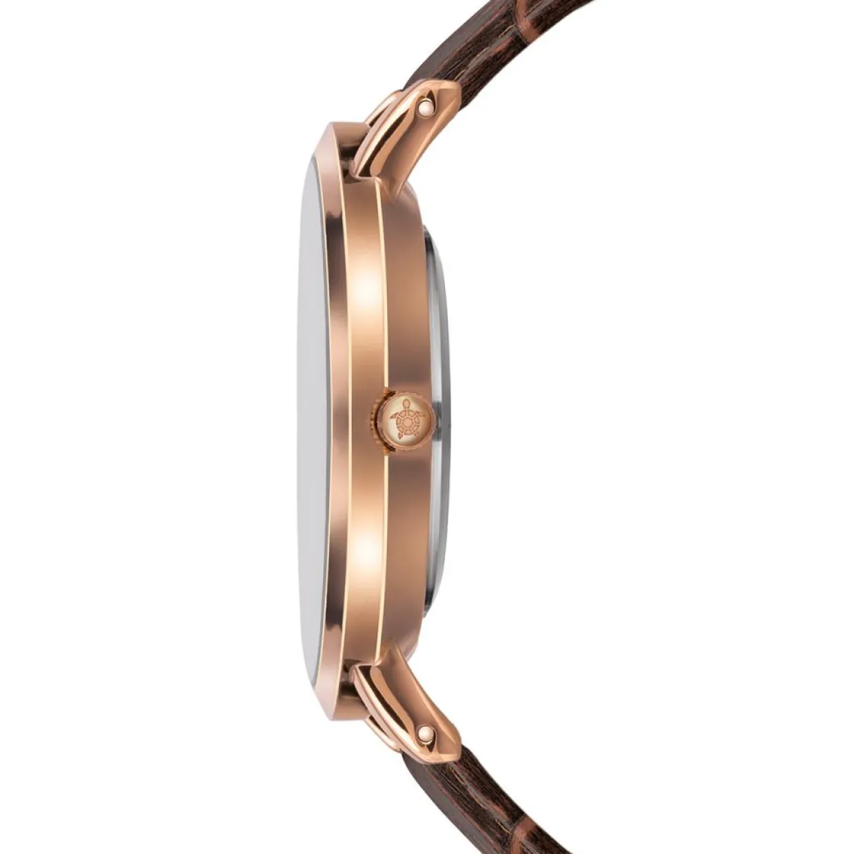 Montre Femme Classique en Cuir marron-Amelia Parker Hot