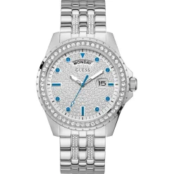 Montre Femme Comet en Acier argentée-Guess Clearance