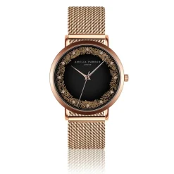 Montre Femme Coral en Acier rose doré-Amelia Parker Discount