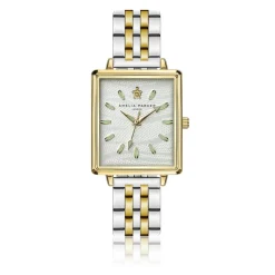 Femme Amelia Parker Montres^Montre Femme Desert en Acier doré/argenté