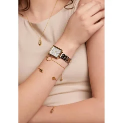 Femme Amelia Parker Montres^Montre Femme Desert en Acier doré/argenté